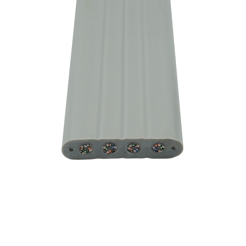 Elevator Flat Cable na may Steel Wire at 4 Cat6 Patch Cable